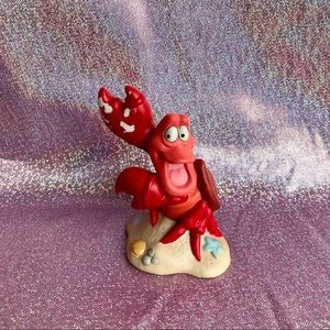 Ceramic Sebastian Disney Figurine 🦀✨